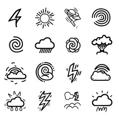 Storm icon, electricity icon, flash icon, lightning icon, thunder icon, thunderstorm icon, weather icon, danger icon, illustration icon, bolt icon, light icon, thunderbolt icon, climate icon, stroke i