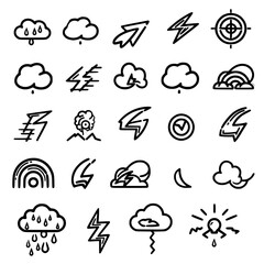 Storm icon, electricity icon, flash icon, lightning icon, thunder icon, thunderstorm icon, weather icon, danger icon, illustration icon, bolt icon, light icon, thunderbolt icon, climate icon, stroke i