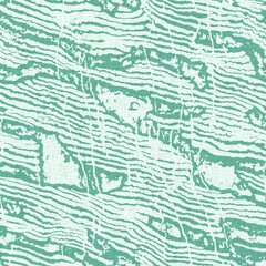 Aegean teal light soft wave linen pattern background. Broken line stripe border effect for rustic coastal marine surface design. 