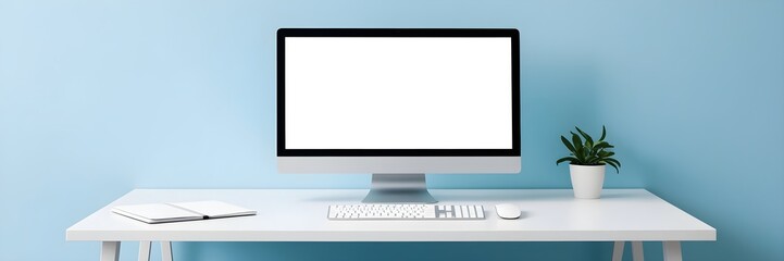 Sleek Minimalist Home Office Workspace