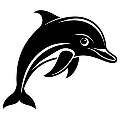 Obraz premium dolphin isolated on white