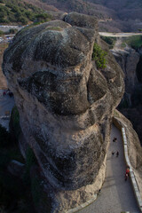 Greece's Meteora's monasteries and landscape wonders