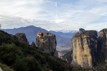 Greece's Meteora's monasteries and landscape wonders