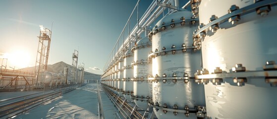 Energy Security: Secure Oil Storage Facility with Ample Copy Space