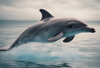 Dolphin isolated on transparent