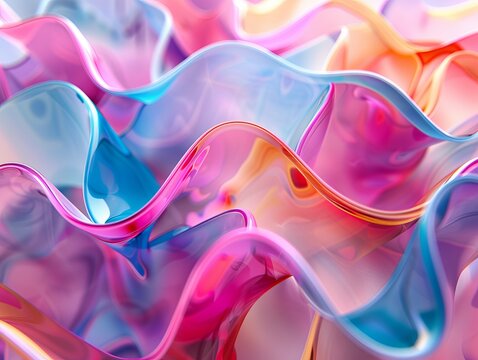 Bold swirls of color create a mesmerizing abstract that can serve as an eye-catching background or wallpaper and could be a best-seller