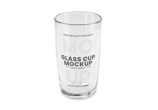 Glass Cup Mockup