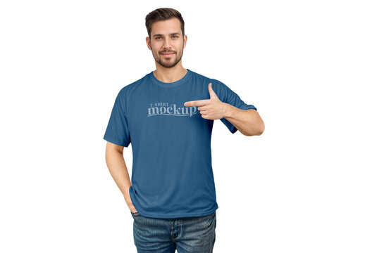 Men's T-Shirt Mockup