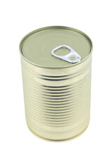 tin can isolated from background
