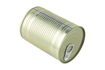 tin can isolated from background