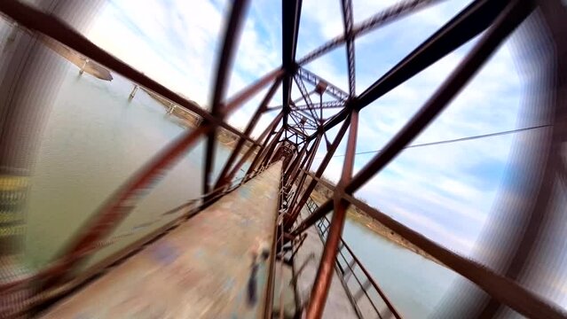 Old Carpenter Bluff Bridge - Texas / Oklahoma Border