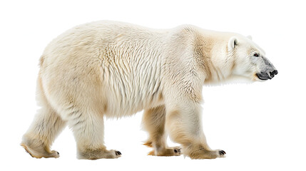 Fototapeta premium Polar Bear isolated on white background
