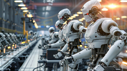 The robotic assembly line