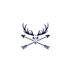 DEER    logo design template