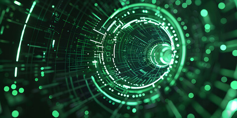 Virtual abstract background
