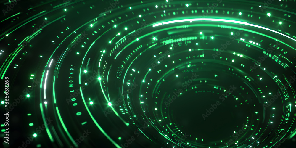 Poster virtual abstract background