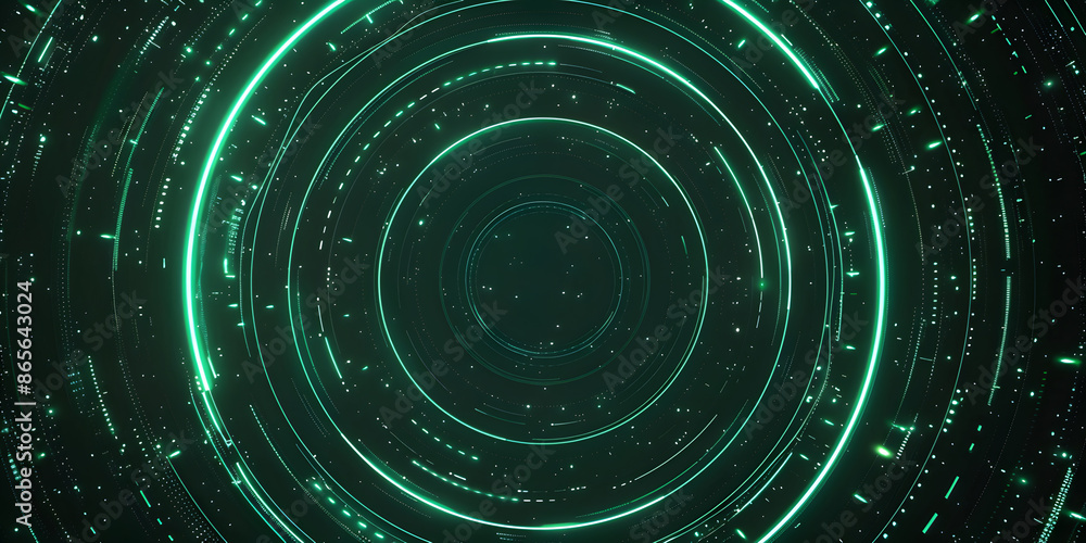 Poster virtual abstract background