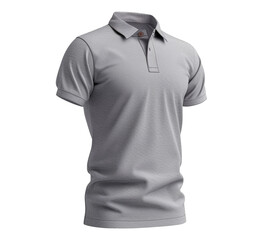 basic polo t shirt isolated