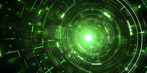 Fototapeta premium Virtual abstract background