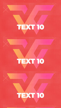 Big Text Stomp Triple View Vertical Slideshow 83