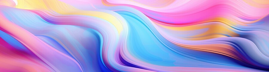 Fototapeta premium Vibrant abstract fluid art background