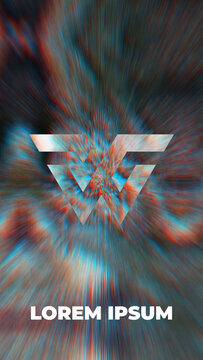 Inverted Logo Glitch 12 Media Slideshow 75
