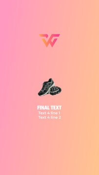 Product Promo with Text Vertical Slideshow 77