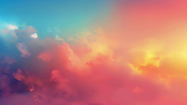 Bold bright and full of life this gradient sunset background is bursting with vibrant hues.