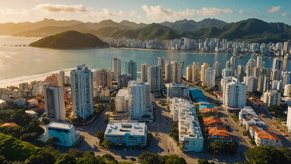 Obraz premium city ​​Florianopolis Stunning Brazil