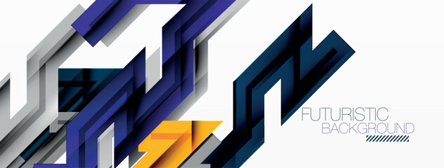 Dynamic lines geometric background. Vector Illustration For Wallpaper, Banner, Background, Card, Book Illustration, landing page