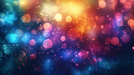 Blurry colorful background with grainy effect