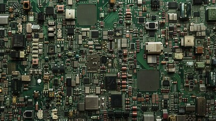 Circuit boards form the foundation of electronic devices. These boards are covered in tiny electronic components, which are the brains of these devices.