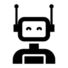 Obraz premium Robot Avatar Icons