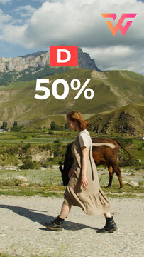 Question Answer Vertical Slideshow 108