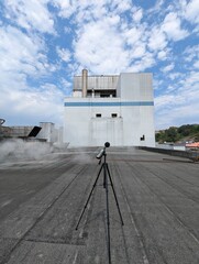 Medición de ruido ambiental en industria