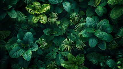 Dense rainforest canopy showcasing biodiversity vibrant bird species 