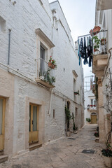 The Old town of Locorotondo, Apulia Region, Italy