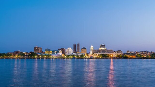 Peoria, Illinois, USA Time Lapse