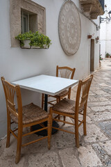 The Old town of Locorotondo, Apulia Region, Italy