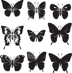 Obraz premium butterfly on a white background