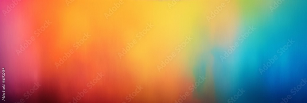 Poster vibrant and colorful gradient background with a grainy texture, transitioning smoothly from warm red