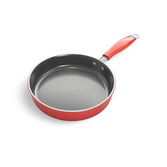 frying pan isolated on white