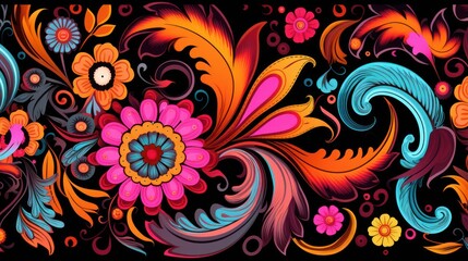 Ethnic Textile Pattern Design