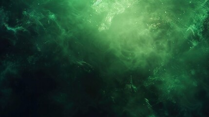 Obraz premium Dark blurry simple background green abstract background gradient blur Studio light.