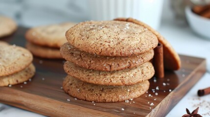 Cinnamon infused cookies