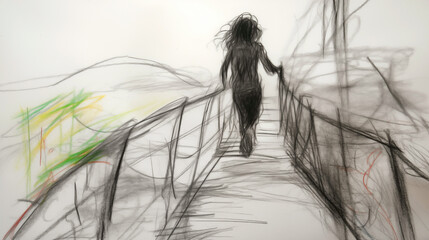 loneliness, pain, despair, woman, fear,