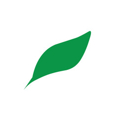 Green leaf vector icons, diverse leaf shapes for environmental, organic themes. Perfect for nature inspired designs, natural aesthetics, eco friendly and botanical branding