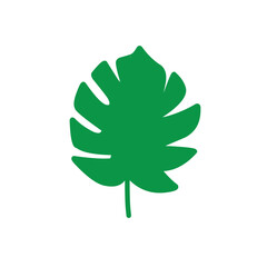 Green leaf vector icons, diverse leaf shapes for environmental, organic themes. Perfect for nature inspired designs, natural aesthetics, eco friendly and botanical branding