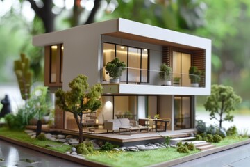 model house