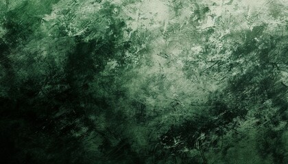 Abstract Green Grunge Texture Background